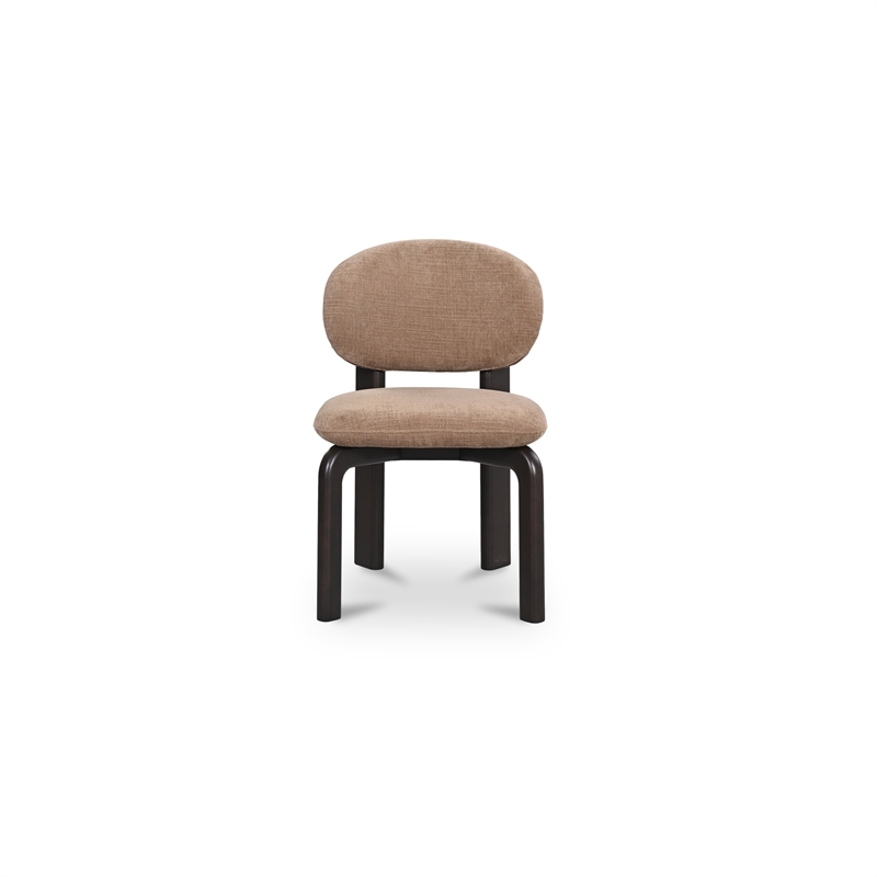 Moe's Home Collection Sami Dining Chairs Fabric Brown