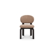 Moe's Home Collection Sami Dining Chairs Fabric Brown