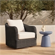 Moe's Home Collection Bodhi Outdoor Chairs Metal Grey