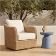 Moe's Home Collection Bodhi Outdoor Chairs Metal Natural