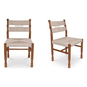 Moe's Home Collection Raf Outdoor Chairs Wood Natural