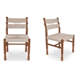 Moe's Home Collection Raf Outdoor Chairs Wood Natural