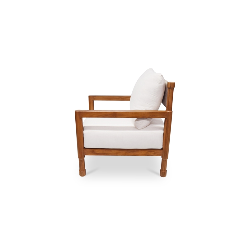 Moe's Home Collection Raf Outdoor Chairs Wood Natural