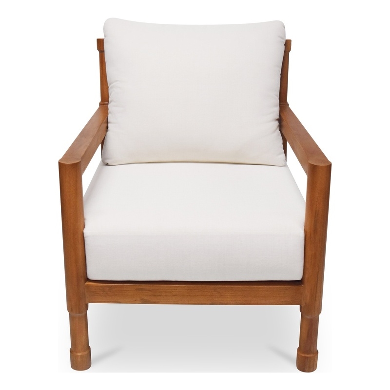 Moe's Home Collection Raf Outdoor Chairs Wood Natural