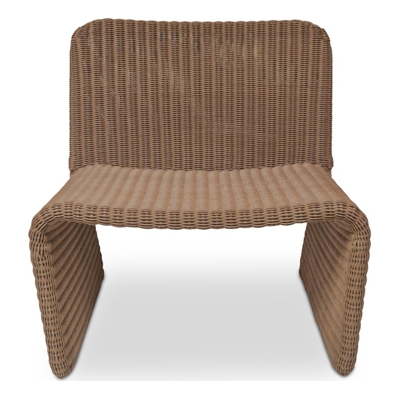 Moe's Home Collection Ella Outdoor Chairs Plastic Natural