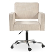 Moe's Home Collection Harris Office Chairs Fabric Beige