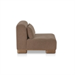 Moe's Home Collection June Slipper Chairs Fabric Brown