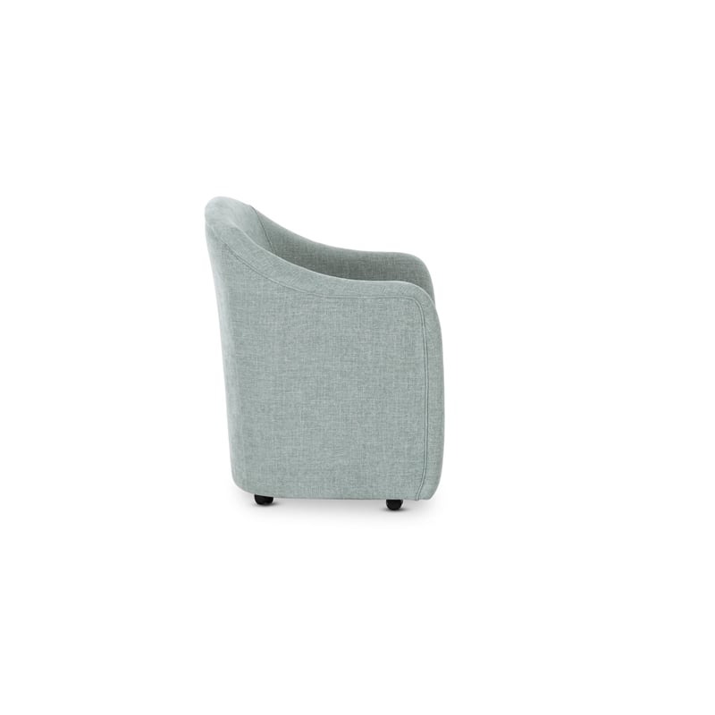 Moe's Home Collection Drava Dining Chairs Fabric Blue