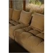 Moe's Home Collection Davie Corner Chairs Fabric Yellow