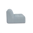 Moe's Home Collection Sunseeker Outdoor Chairs Fabric Blue
