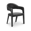 Moe's Home Collection Martens Dining Chairs Leather Black