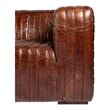 Moe's Home Collection Castle Sofa Dark Brown