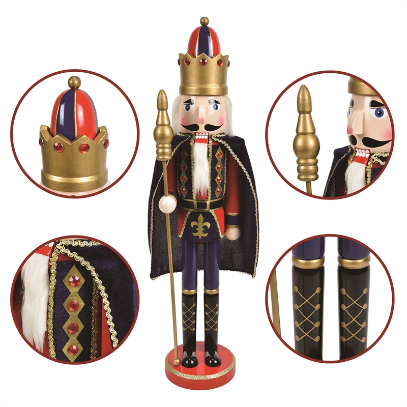 Jeco Nutcracker King with Cape