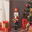 18 Inch Red -Wood Nutcracker Drummer Soldier