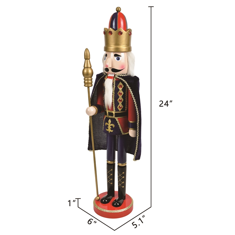 Jeco Nutcracker King with Cape