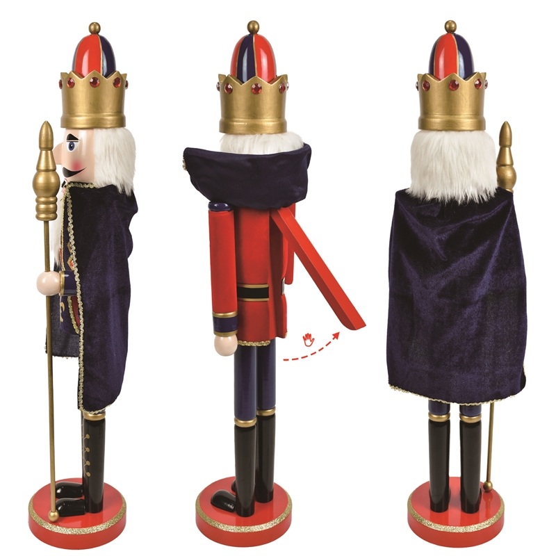 Jeco Nutcracker King with Cape