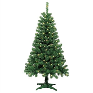 Jeco 5' Wood Trail Pine Artificial Christmas Tree