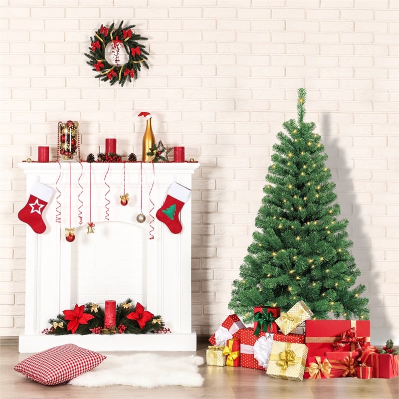 Jeco 5' Wood Trail Pine Artificial Christmas Tree