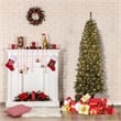 Jeco 7' Pre-Lit Artificial Christmas Tree With Urn Base