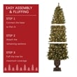 Jeco 7' Pre-Lit Artificial Christmas Tree With Urn Base