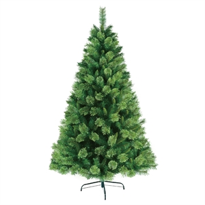 Jeco 6.5' Unlite Artificial Christmas Tree With Metal Base