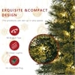 Jeco 3.5' Artificial Christmas Tree With Plastic Pot Stand (Set of 2)
