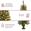 Jeco 3.5' Artificial Christmas Tree With Plastic Pot Stand (Set of 2)