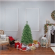 Jeco 4' Pre-Lit Artificial Christmas Tree