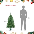 Jeco 4' Pre-Lit Artificial Christmas Tree