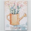 Jeco Floral 3D Canvas Art in Orange