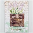 Jeco Floral 3D Canvas Art in Brown and Green