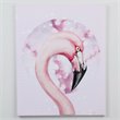 Jeco Flamingo 3D Canvas Art in Pink