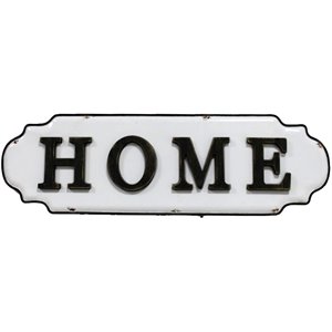 Jeco Metal Wall Panel In White and Black