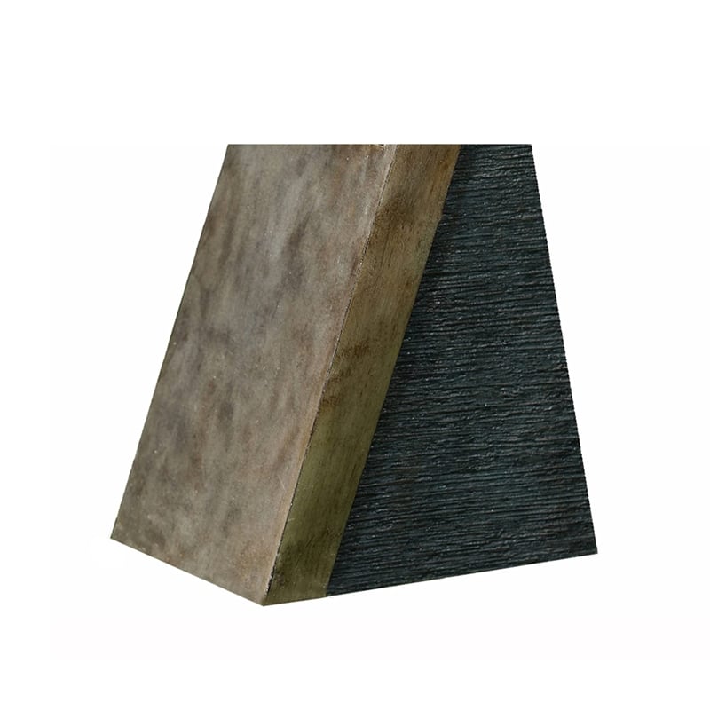 Jeco Outdoor Fountain with LED Light in Gray and Brown