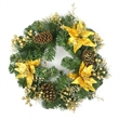 Jeco Wreath in Green and Brown
