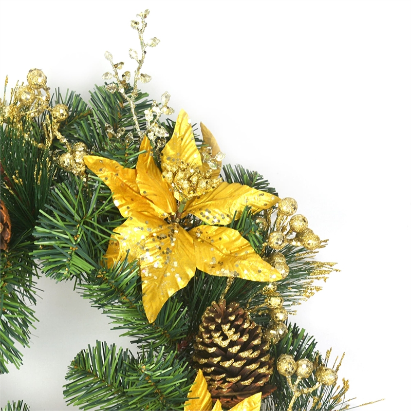 Jeco Wreath in Green and Brown