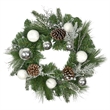 Jeco Wreath in Green and White
