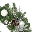 Jeco Wreath in Green and White
