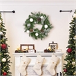 Jeco Wreath in Green and White