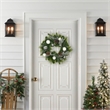 Jeco Wreath in Green and White