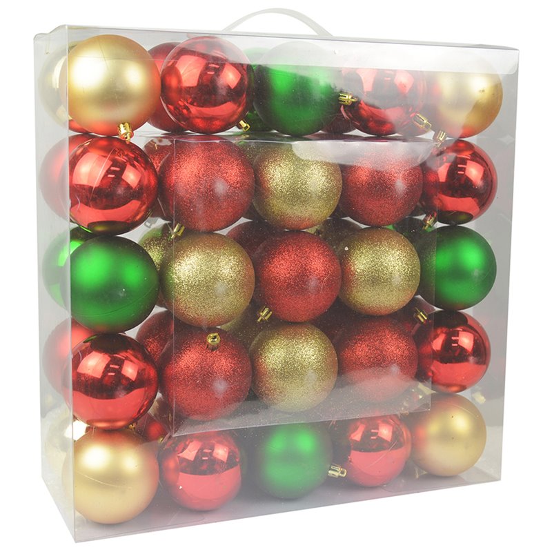 Jeco 50 Piece Christmas Tree Ornament Set