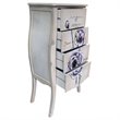 Jeco 4 Drawer Accent Chest in Distressed Natural