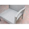 Jeco Meredith 4 Piece Wicker Conversation Set in Brown