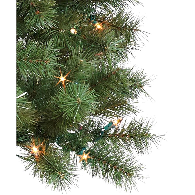 Jeco Caoimhe 6' Sentiments Christmas Tree with Multicolor Lights