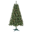 Jeco Caoimhe 6' Sentiments Christmas Tree with Multicolor Lights