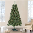 Jeco Caoimhe 6' Sentiments Christmas Tree with Multicolor Lights