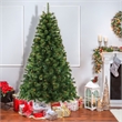 Jeco Aine 7' Aspen Christmas Tree with Multicolor Lights