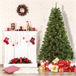 Jeco Isobel 7' Aspen Christmas Tree with Clear Lights