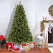 Jeco Isobel 7' Aspen Christmas Tree with Clear Lights