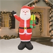 8 Ft. Red Plastic Inflatable Santa